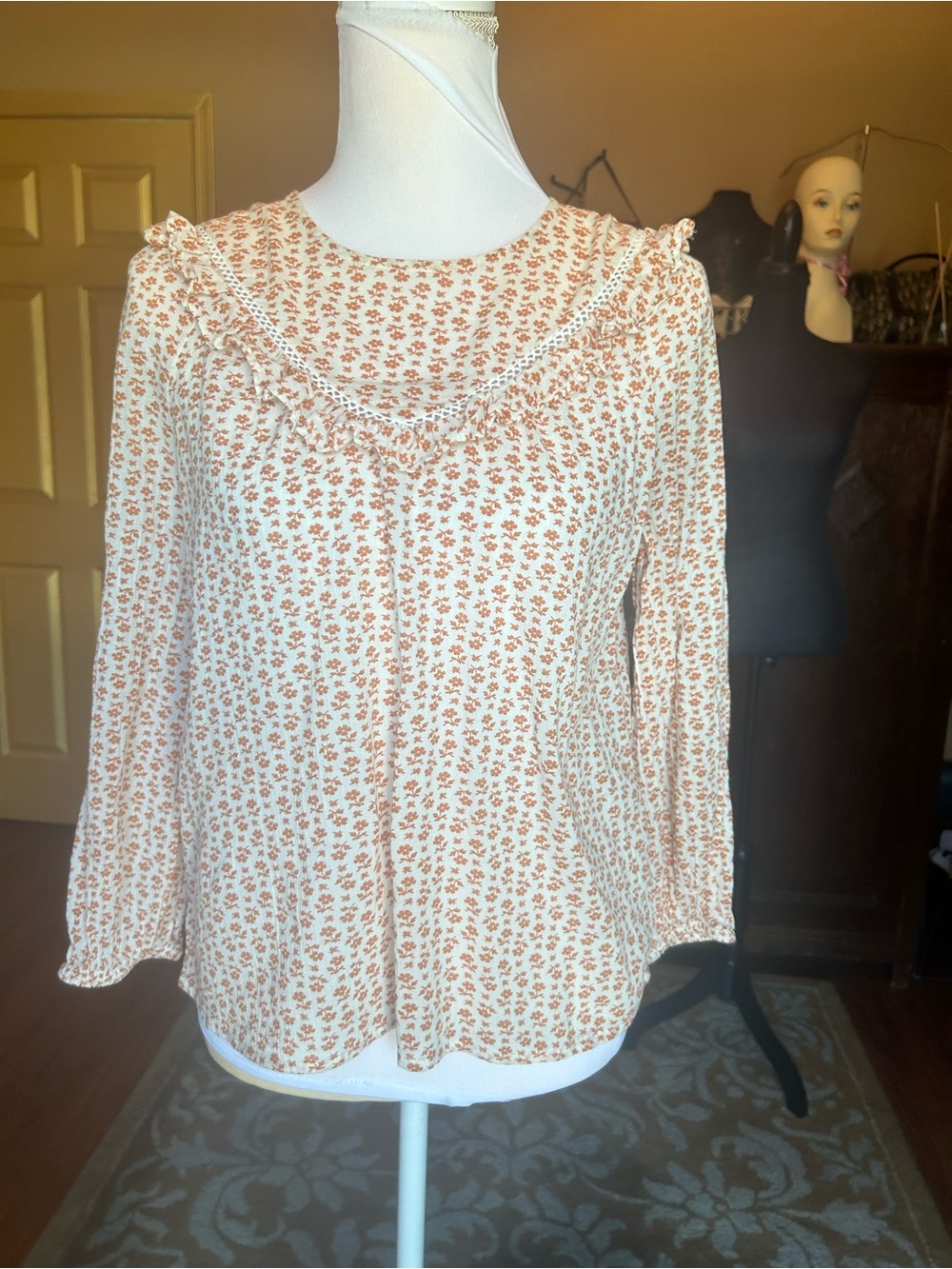 Madewell cottagecore blouse